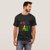 私のお気に入りのスーパーヒーローは私のパパ Tシャツ (正面フル)