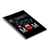 私のお気に入りのナースが私をママ聴診器の母と呼ぶ ノートブック (右側)