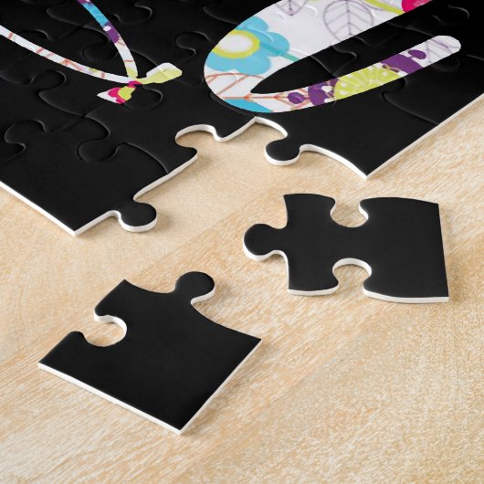 私のお気に入りのナースは母と呼ぶ ジグソーパズル (側面)