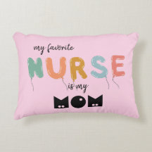 私のお気に入りのナースは私の母バルーンタイポグラフィ