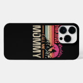 私のお気に入りのハイキング仲間は私をママヴィンテージMと呼ぶ iPhoneケース (裏面横)