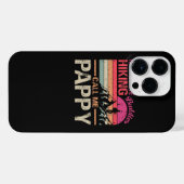 私のお気に入りのハイキング仲間は私をPappyヴィンテージFと呼ぶ iPhoneケース (裏面横)
