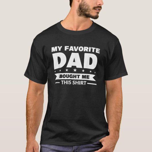 私のお気に入りのパパ買この父パパパパ Tシャツ (正面)