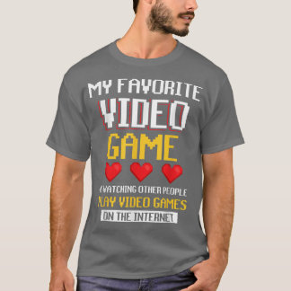 私のお気に入りのビデオゲームは人を見てい遊るVi Tシャツ