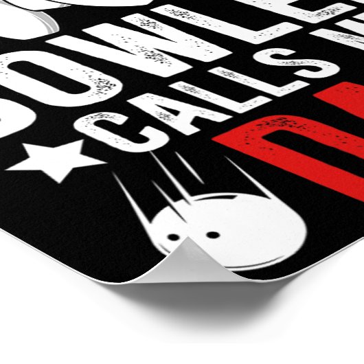 私のお気に入りのボウリングをする人、 クリケットの投手は私をボーリングパパと呼ぶ ポスター (角)