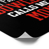 私のお気に入りのボウリングをする人、 クリケットの投手は私をボーリングママボウリングをする人、 クリ ポスター (角)