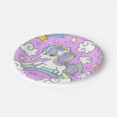 私のお気に入りのユニコーン ペーパープレート (アングル)