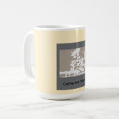 私のお気に入りのヨガの先生 コーヒーマグカップ (正面左)