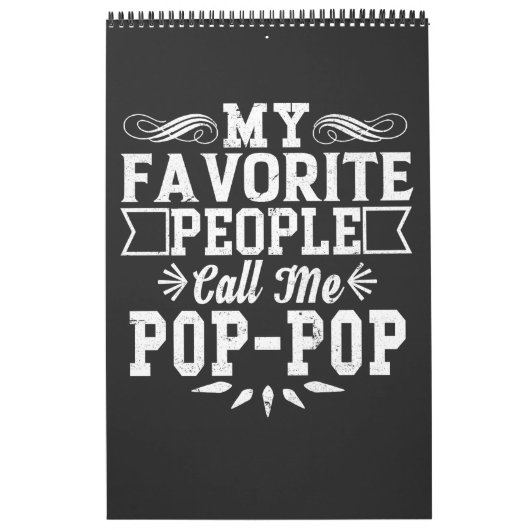 私のお気に入りの人々が私の父ポップ・アートのの日をTポップ・アートのと呼ぶ –  カレンダー (カバー)