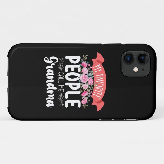 私のお気に入りの人々はおばあちゃんの母の日と呼ばれる Case-Mate iPhoneケース (裏面(横))