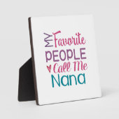 私のお気に入りの人々はイーゼル付きの菜の花と呼ぶ フォトプラーク (正面)