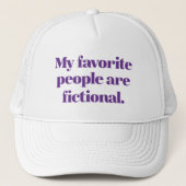 私のお気に入りの人々は架空だ キャップ (正面)