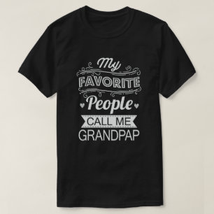 私のお気に入りの人々は私のおじいちゃんおじいちゃんギフトと呼ぶ Tシャツ