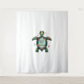 私のお気に入りの人々は私をおばあちゃん亀と呼ぶ – 祖父 タペストリー (正面)