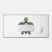 私のお気に入りの人々は私をおばあちゃん亀と呼ぶ – 祖父 デスクマット (キーボード&マウス)