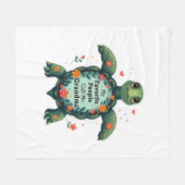 私のお気に入りの人々は私をおばあちゃん亀と呼ぶ – 祖父 フリースブランケット (正面(横))