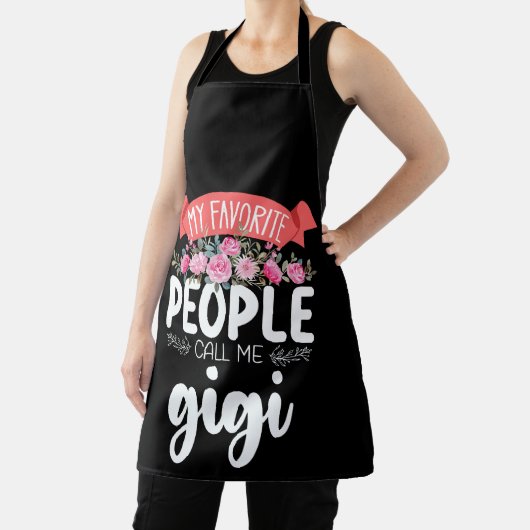 私のお気に入りの人々は私をギギ母の日と呼ぶ エプロン (インサイチュ)