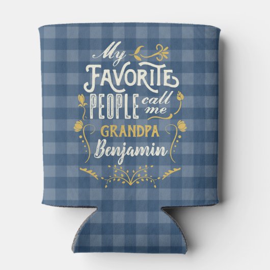 私のお気に入りの人々は私をグランドパブルーギンガムと呼ぶ 缶クーラー (裏面)