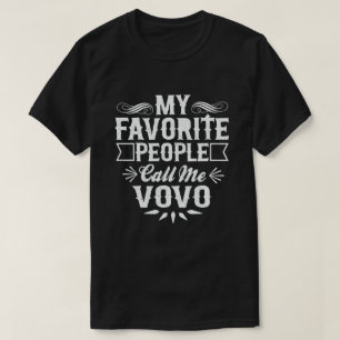 私のお気に入りの人々は私をボボおじいちゃんおもしろいと呼ぶ Tシャツ