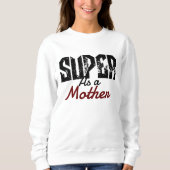 私のお気に入りの人々は私をママと呼び、パーソナライズ スウェットシャツ (正面)