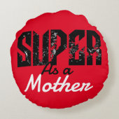 私のお気に入りの人々は私をママと呼び、パーソナライズ ラウンドクッション (裏面)