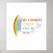 私のお気に入りの人々は私をママのポスターと呼ぶ ポスター (正面)
