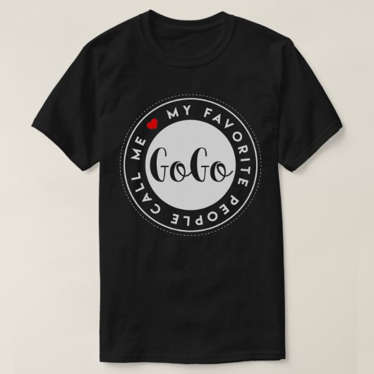 私のお気に入りの人々は私を呼び出すGoかわいい祖母のギフト5 Tシャツ (デザイン正面)