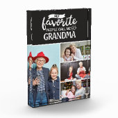 私のお気に入りの人々は私を呼ぶ|4家族の写真コラージュ フォトブロック (左)