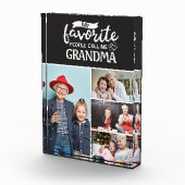 私のお気に入りの人々は私を呼ぶ|4家族の写真コラージュ フォトブロック (右)