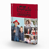 私のお気に入りの人々は私を呼ぶ|4家族の写真コラージュ フォトブロック (右)