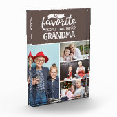 私のお気に入りの人々は私を呼ぶ|4家族の写真コラージュ フォトブロック (左)