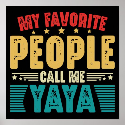 私のお気に入りの人々は私を屋谷ヴィンテージママと呼ぶ ポスター (正面)