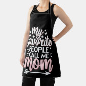 私のお気に入りの人々は私を母の日のフローラと呼ぶ エプロン (インサイチュ)