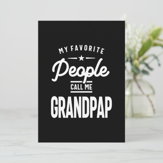 私のお気に入りの人々は私を祖父と呼ぶ 招待状 (スタンド正面)