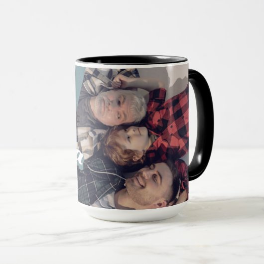 私のお気に入りの人々は私をGrandpa写真ギフトと呼ぶ マグカップ (正面右)