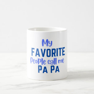 私のお気に入りの人々は私をPa Pa Coffee Magと呼ぶ コーヒーマグカップ