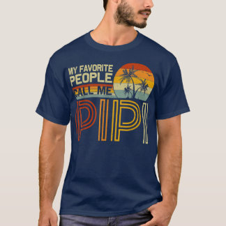 私のお気に入りの人々は私ピピヴィンテージレトロファン Tシャツ