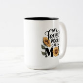 私のお気に入りの人々はMom-56392と呼ぶ ツートーンマグカップ (正面右)