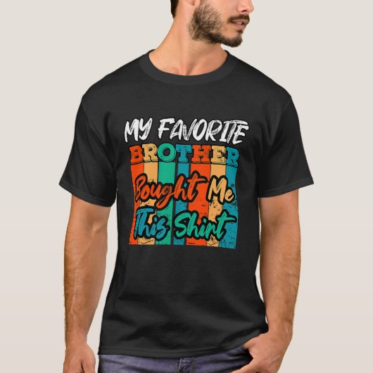 私のお気に入りの兄買さん Tシャツ (正面)