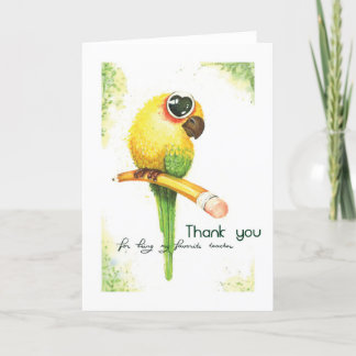 私のお気に入りの先生感謝カード シーズンカード