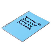 私のお気に入りの同僚は与えこれを ノートブック (左側)