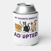 私のお気に入りの品種は猫だ 缶クーラー (缶裏面)