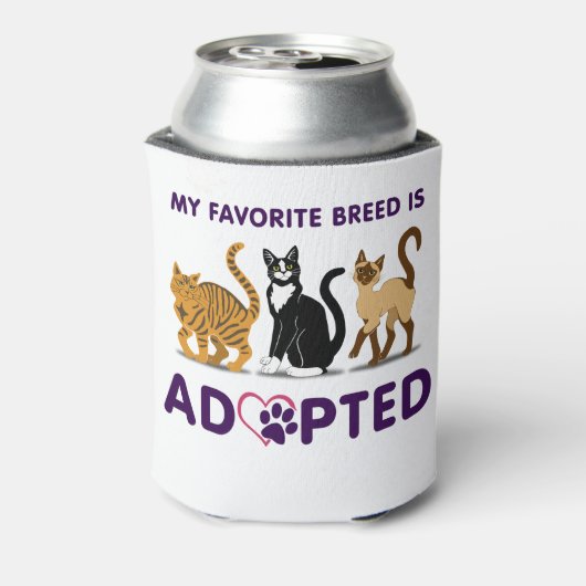 私のお気に入りの品種は猫だ 缶クーラー (缶裏面)