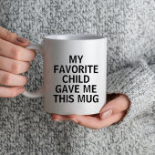 私のお気に入りの子与えこのマ最高のムとパパ マグカップ