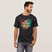 私のお気に入りの子供は肉球があります Tシャツ (正面フル)