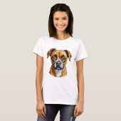 私のお気に入りの子犬 Tシャツ (正面フル)