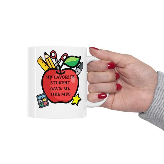 私のお気に入りの学生与えは、このマグの先生ギフト ツートーンマグカップ