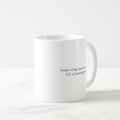 私のお気に入りの数字 コーヒーマグカップ (正面右)
