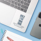 私のお気に入りの数字 シール (ノートパソコンとiPhone)