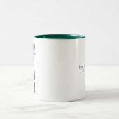 私のお気に入りの数字 ツートーンマグカップ (中央)